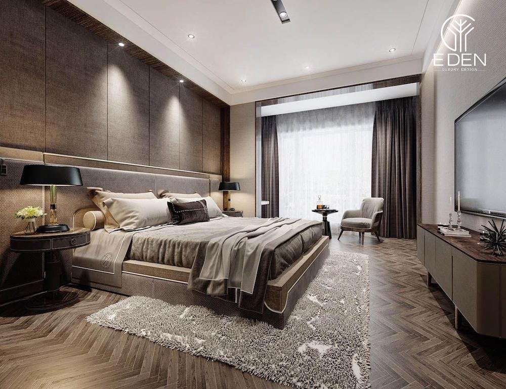 Phòng ngủ theo phong cách Á Đông mang lại cảm giác gần gũi và chất phát