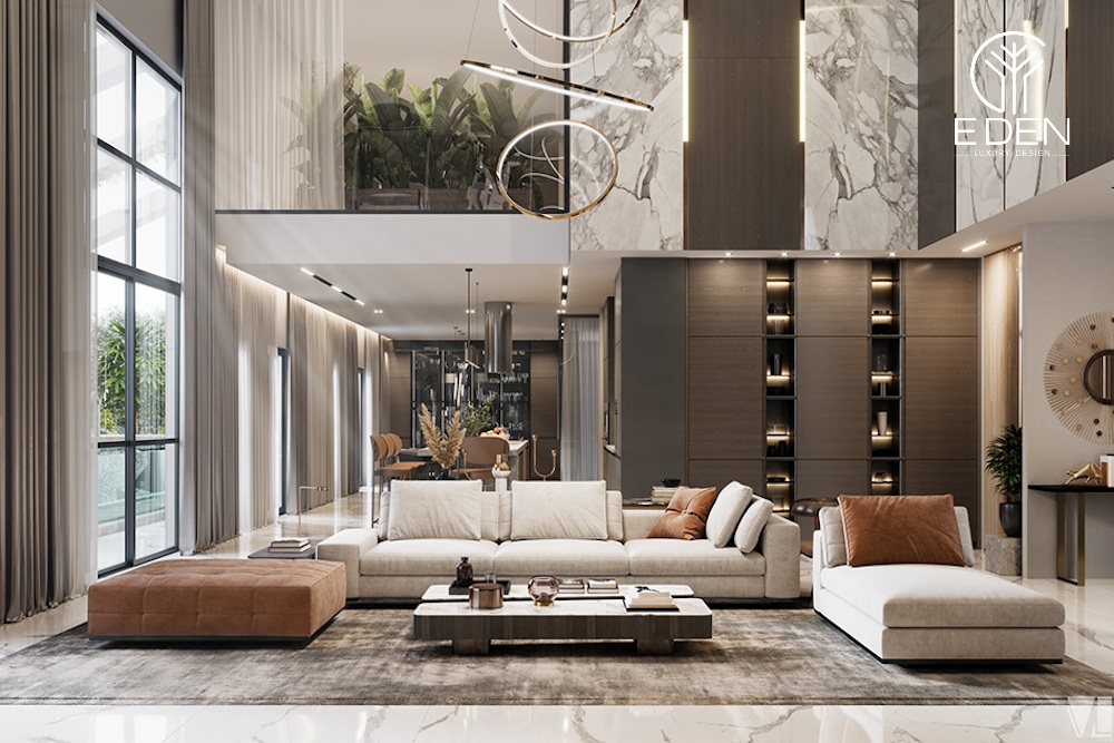 Mẫu thiết kế căn hộ Penthouse sử dụng gỗ sồi cực kì thẩm mỹ