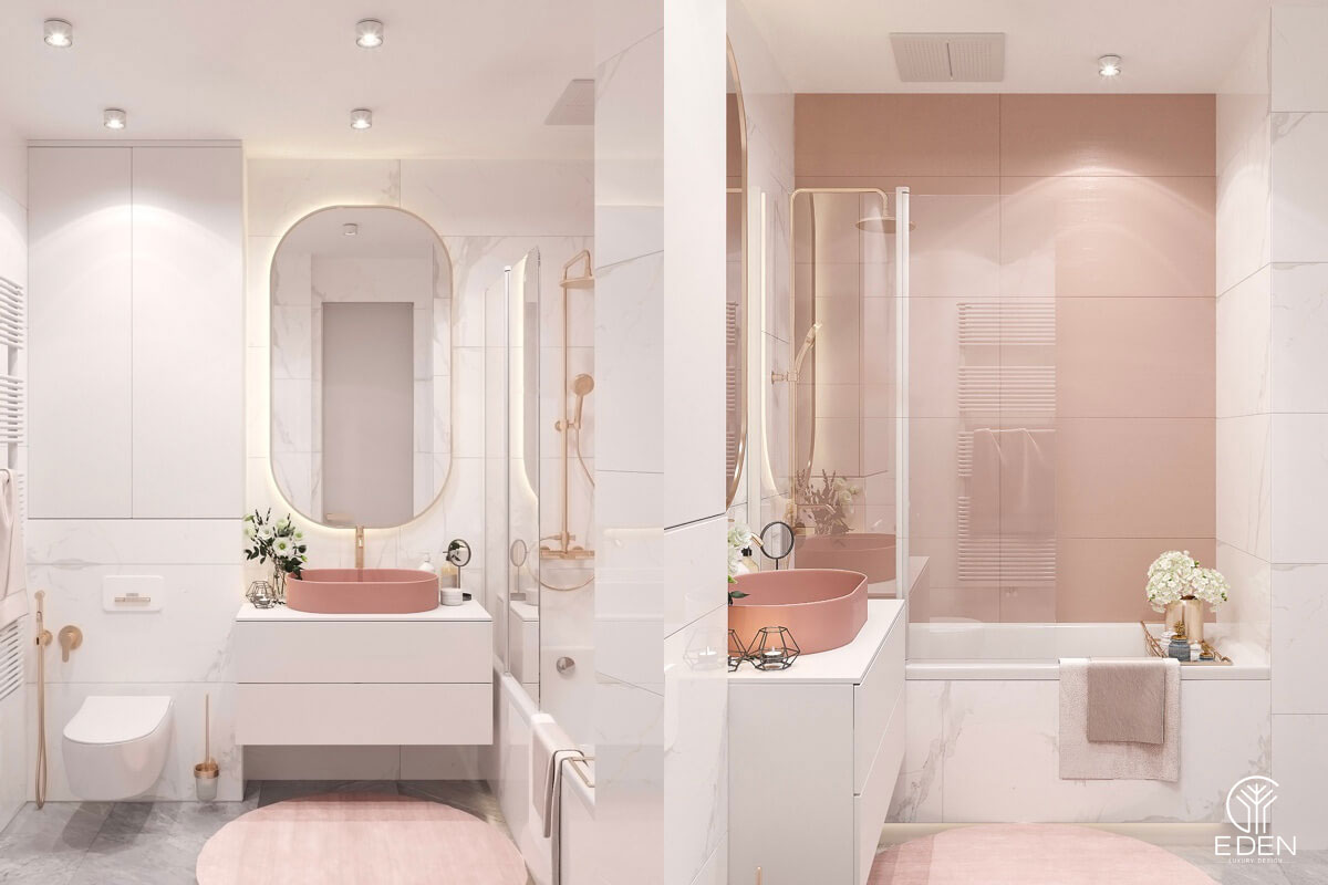 Mẫu thiết kế phòng tắm diện tích 4m2 tinh tế, gọn gàng và hiện đại 4