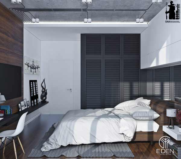 Mẫu phòng ngủ nhà phố 3 tầng đẹp - đáp ứng tiện nghi - được ưa chuộng nhất 2