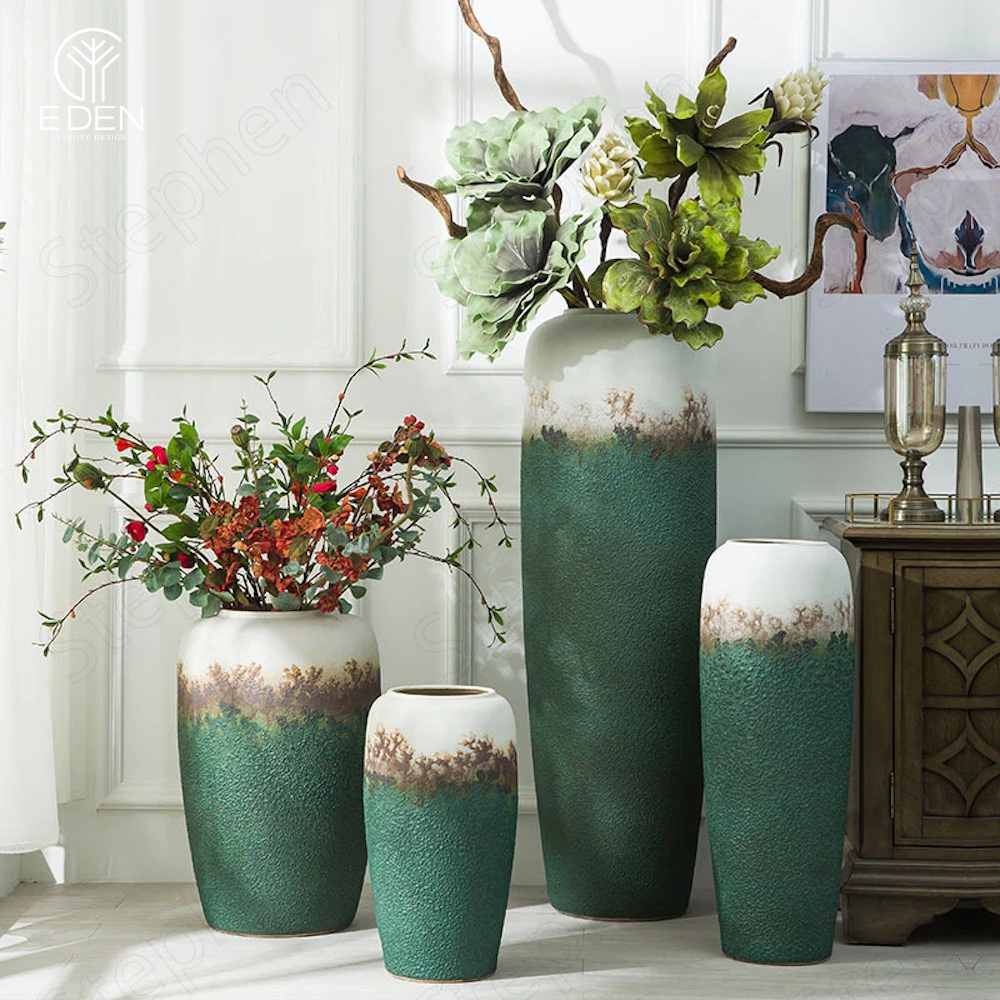 Chia sẻ đôi nét về bình hoa trang trí phòng khách