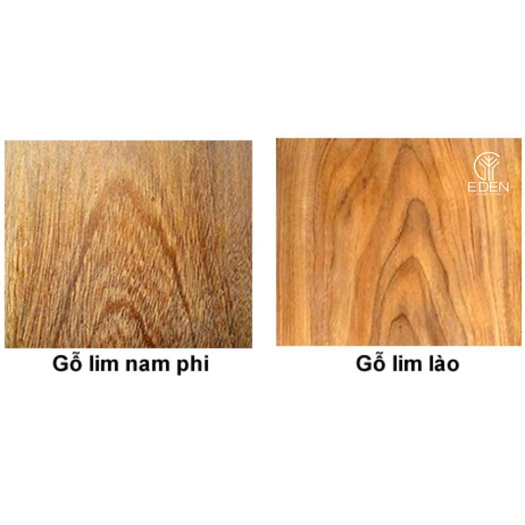 Sự khác nhau giữa gỗ lim Lào và Nam Phi