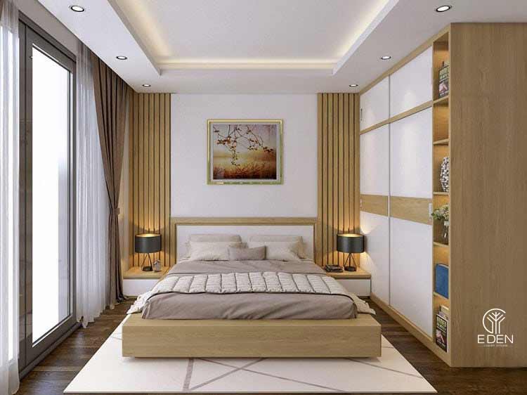 Phòng ngủ với gỗ MFC 