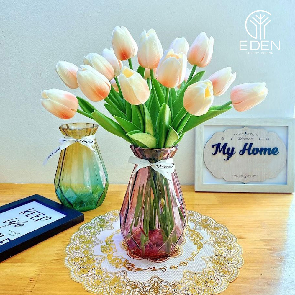 Hoa tulip giả sang trọng dành cho phòng khách
