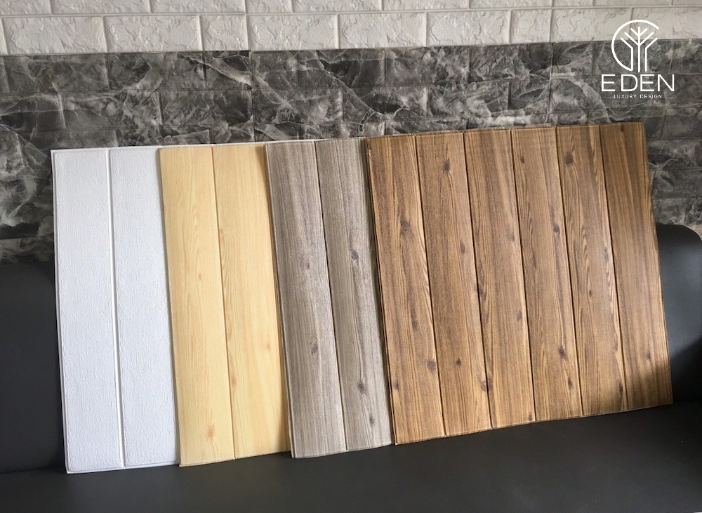 Những màu xốp dán tường giả gỗ được mua nhiều nhất trong thời gian qua
