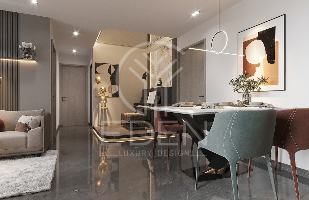 Thiết kế căn hộ chung cư Anland Premium – Nguyên