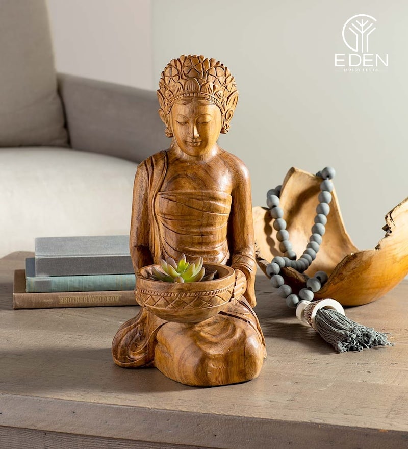 Lựa chọn tượng gỗ để phòng khách như thế nào là thích hợp?