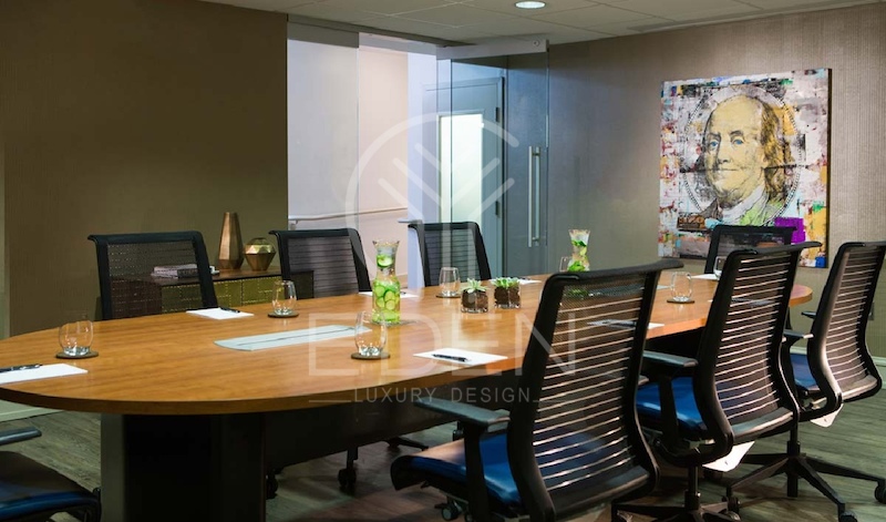 Trang trí phòng họp là bước quan trọng để hoàn thiện không gian