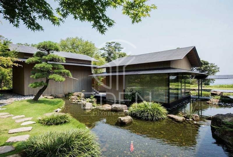 Tiểu cảnh sân vườn theo kiến trúc của người Nhật