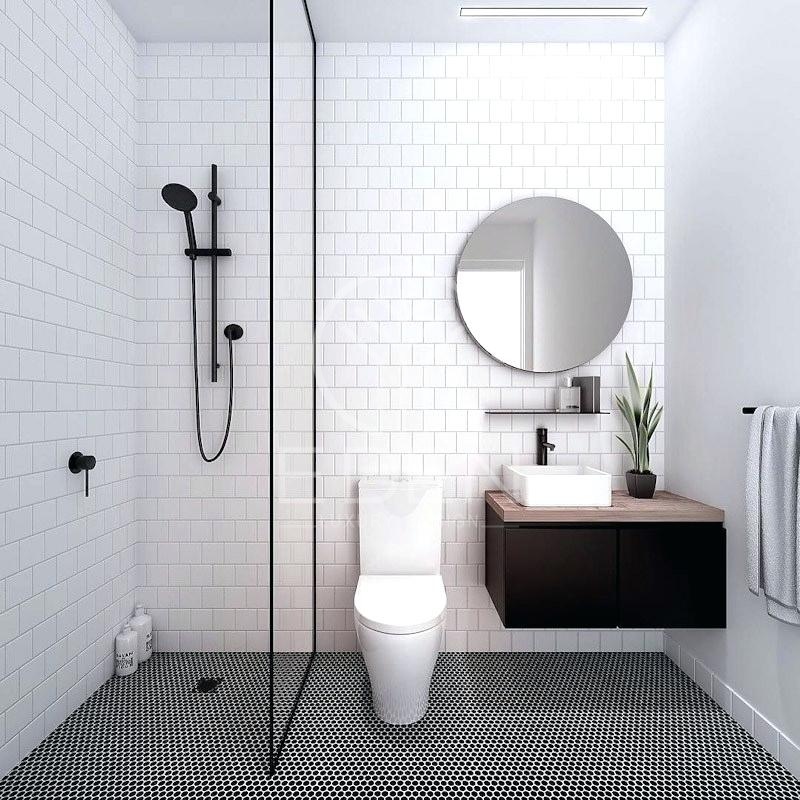 Thiết kế hiện đại nhưng tối giản cho nhà vệ sinh kiểu Nhật Bản