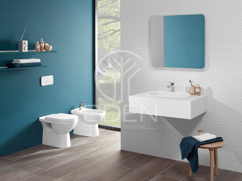 Cần lắp đặt lavabo phòng tắm với khoảng cách phù hợp thuận tiện khi sử dụng