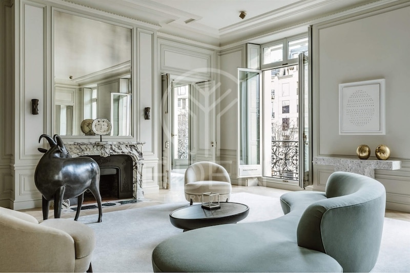 Vẻ đẹp lộng lẫy mà phong cách Art Deco mang lại cho phòng khách