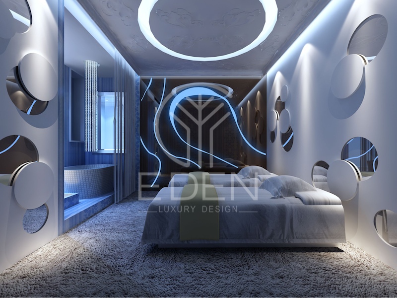 Phòng ngủ với vẻ đẹp siêu thực hứa hẹn sẽ làm gia chủ mê mẩn