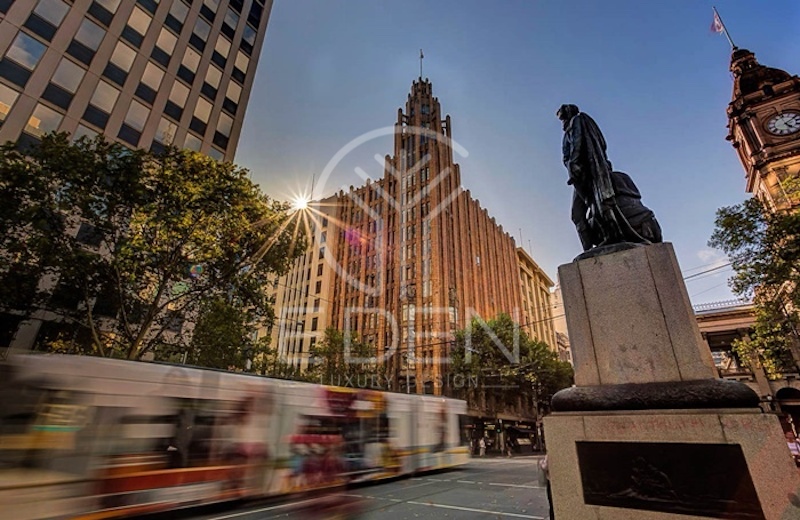 Tòa nhà Manchester Unity (Melbourne, Úc) mang trong mình những đặc trưng của phong cách Art Deco