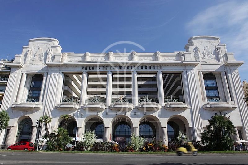 Khách sạn Palais de la Méditerranée tại Pháp là một công trình kiến trúc nổi tiếng theo phong cách Art Deco