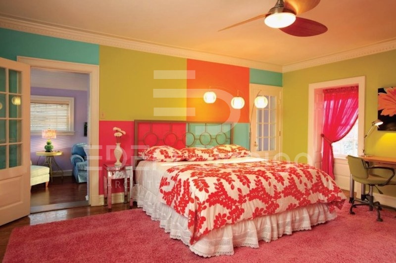 Thiết kế nội thất phong cách Maverick cho phép sự tự do trong việc lựa chọn và kết hợp màu sắc