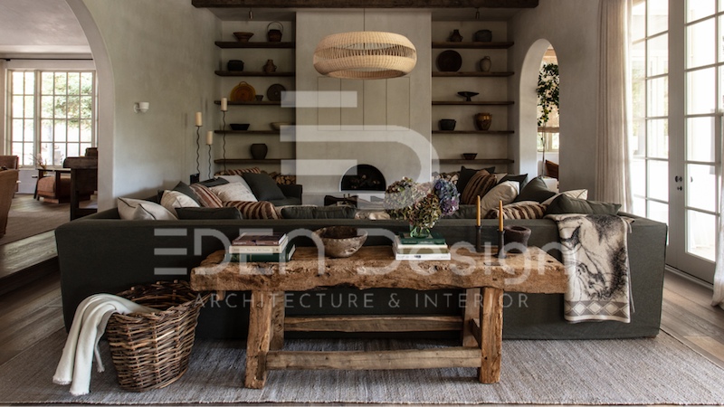 Phong cách nội thất mộc Rustic mang đến sự mộc mạc, ấm áp và hiện đại