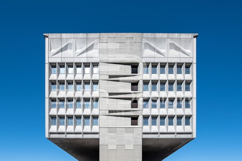 Tòa nhà Pirelli Tire tại New Haven, Hoa Kỳ thiết kế theo kiến trúc thô mộc