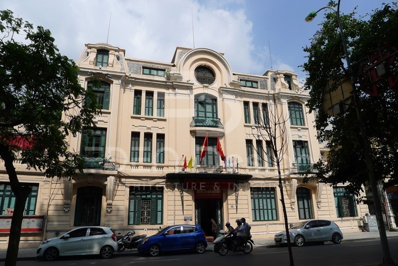 Tòa soạn báo Hà Nội mới ứng dụng nhiều nét đặc trưng của kiến trúc Art Nouveau