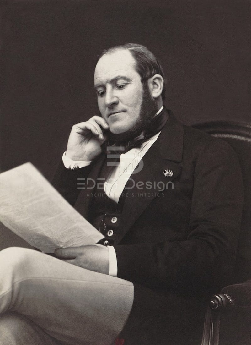 Georges Eugène Haussmann được xem là cha đẻ của phong cách Parisian