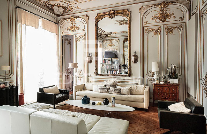 Phong cách nội thất Parisian – Sang trọng và thanh lịch