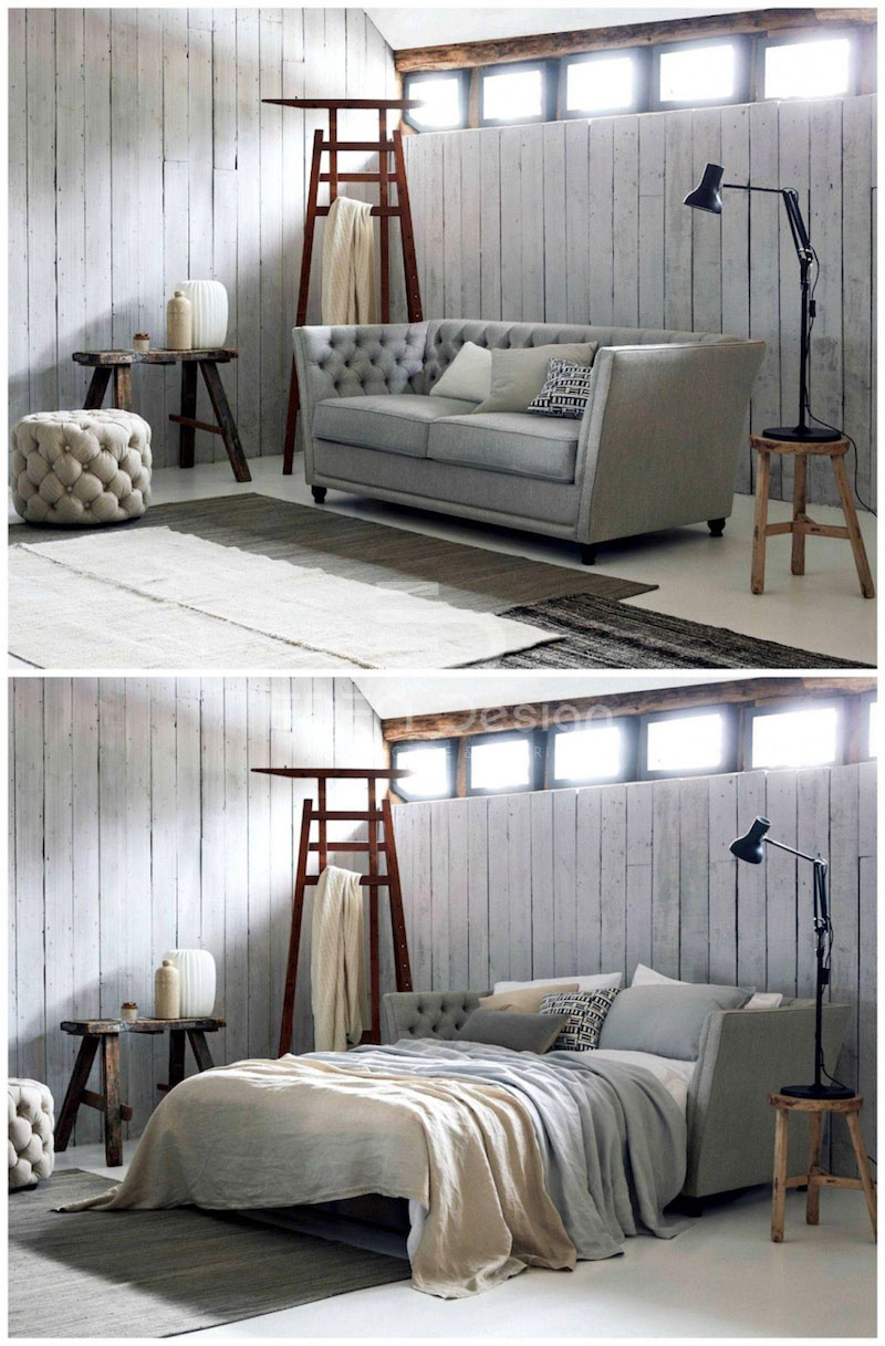 Sofa kiêm giường ngủ giúp tiết kiệm diện tích là mẫu nội thất bán chạy nhất hiện nay