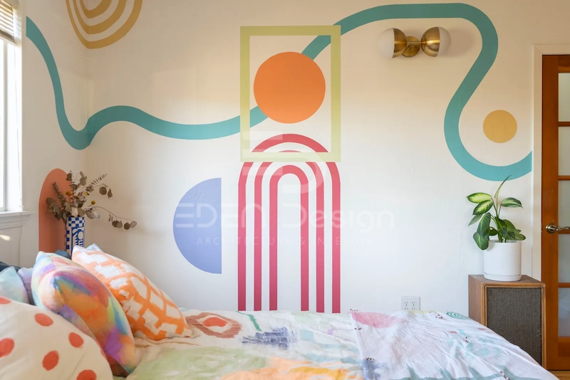 Đôi nét về tranh dán tường phòng ngủ là gì?