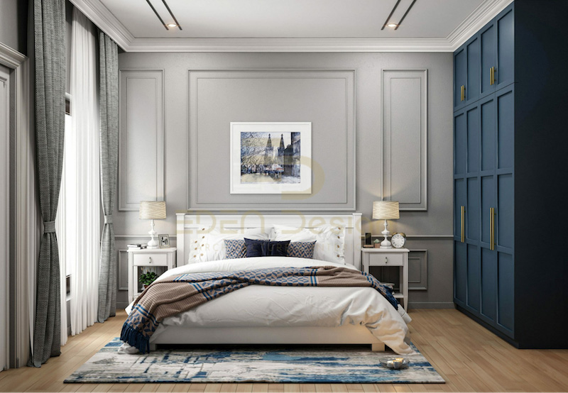 Tối ưu ánh sáng tự nhiên cho phòng ngủ và sử dụng rèm cửa 2 lớp linh hoạt
