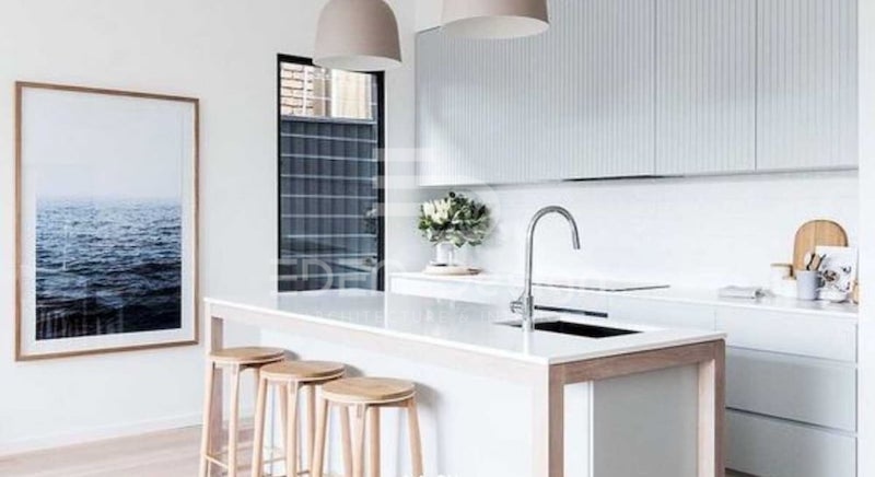 Thiết kế phòng bếp theo phong cách tối giản phù hợp với chung cư nhỏ
