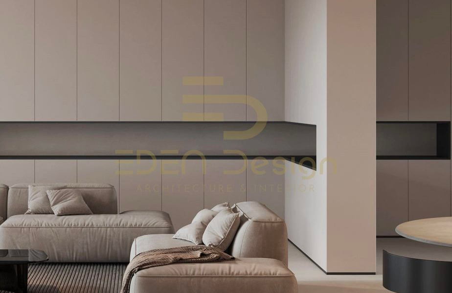 Thiết kế căn hộ cao cấp 1 phòng ngủ phong cách tối giản, hiện đại