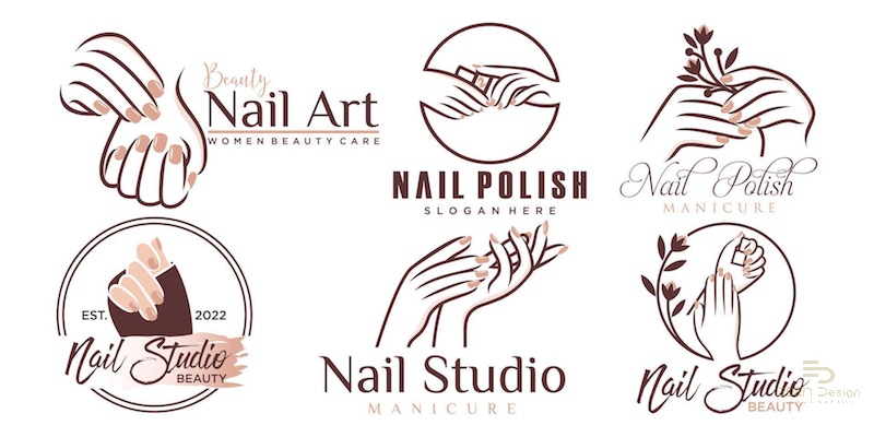 Logo Maker Plus giúp chủ tiệm sáng tạo nhiều mẫu logo tiệm Nail đẹp, ấn tượng