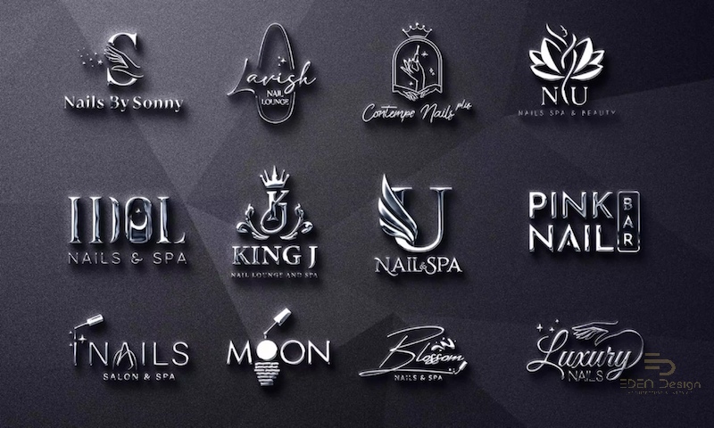 Thiết kế logo tiệm Nail phù hợp với nhiều nền tảng truyền thông khác nhau