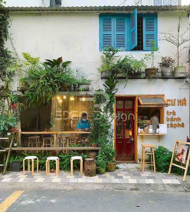 Lựa chọn bàn ghế kiểu dáng đơn giản có chất lượng vừa phải cho quán cafe cóc