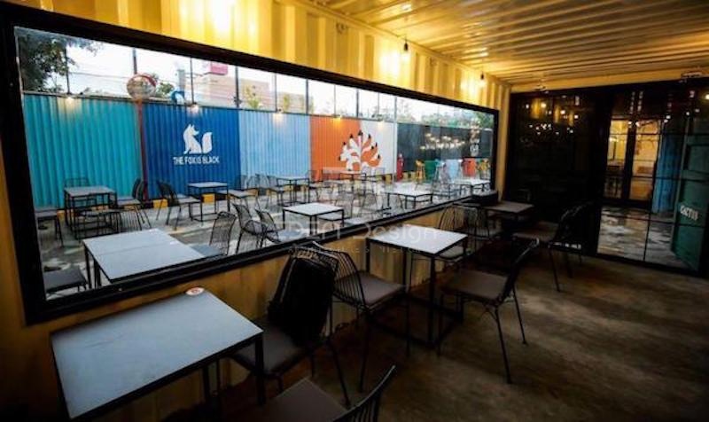 Thiết kế container cafe theo phong cách vintage có nhiều góc check in xinh xắn cho khách hàng