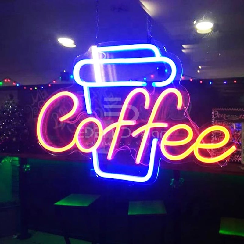 Đèn LED giúp tiết kiệm chi phí cho quán cafe và đa dạng kiểu dáng