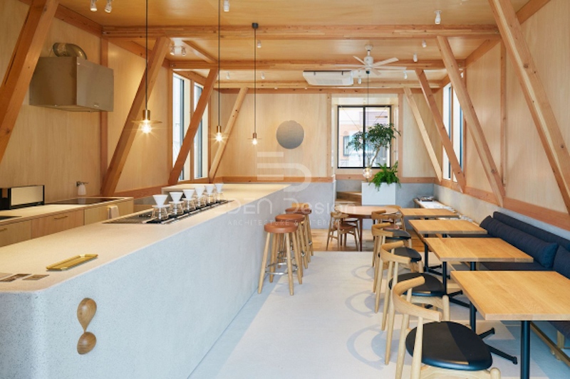 Đồ nội thất gỗ tone nâu ấm áp thể hiện trọn vẹn tinh thần và văn hóa Nhật Bản