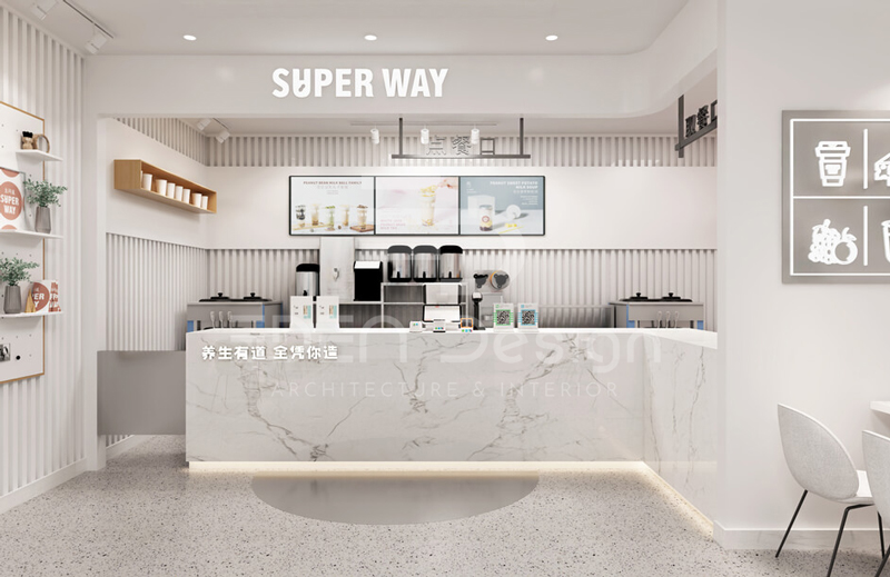 20+ thiết kế quán trà sữa theo phong cách Hàn Quốc