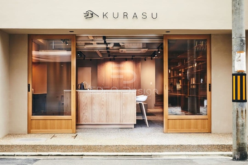 Mẫu thiết kế quán cafe đẹp phong cách Nhật Bản hiện đại