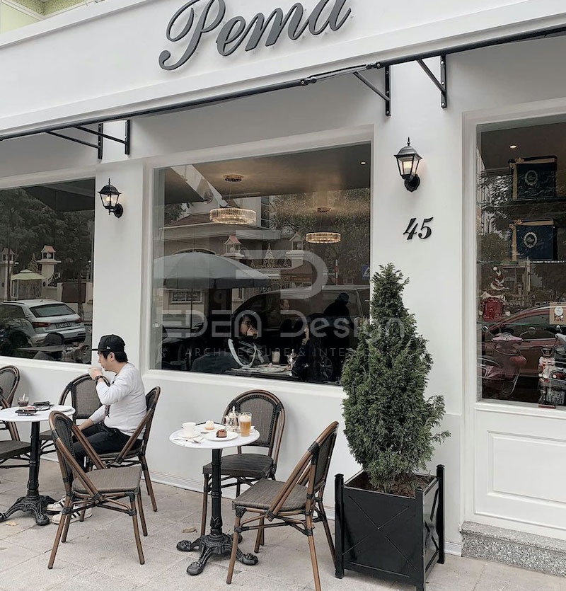 Pema cafe nổi tiếng là Châu Âu thu nhỏ giữa lòng Hà Nội