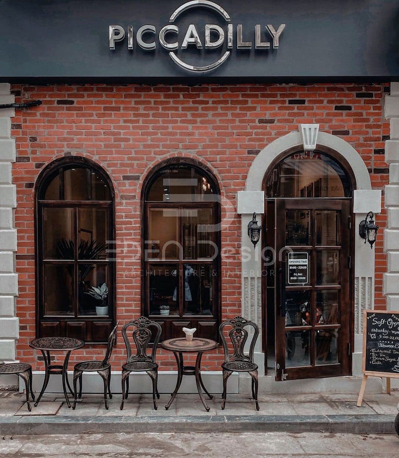 Piccadilly Coffee thiết kế theo phong cách Bắc Âu pha chút cổ điển