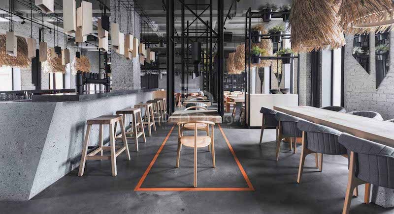 Thiết kế nội thất quán cafe hiện đại theo phong cách Bắc Âu
