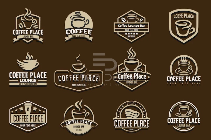Mẫu thiết kế logo cafe đẹp và đơn giản sẽ phù hợp với giới trẻ
