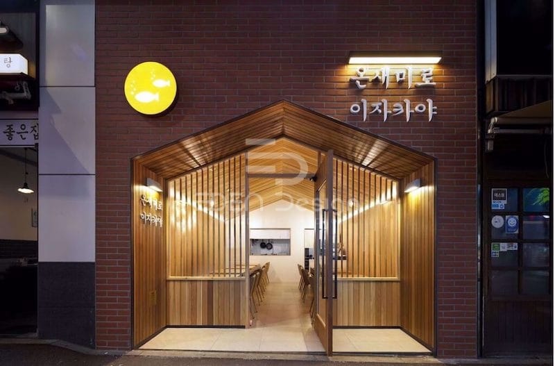 Thiết kế nội thất nhà hàng Hàn Quốc chú trọng sự bền bỉ, hài hòa với phong cách Á Đông