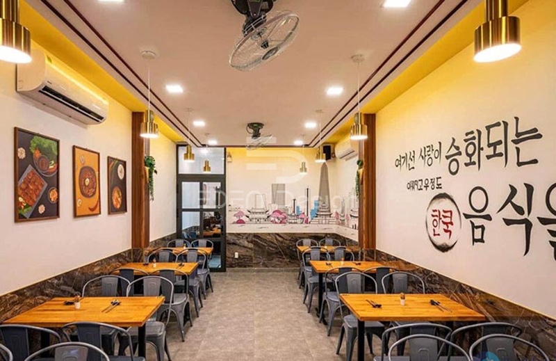 Nhà hàng Hàn Quốc bình dân, ấm cúng trong không gian nhỏ