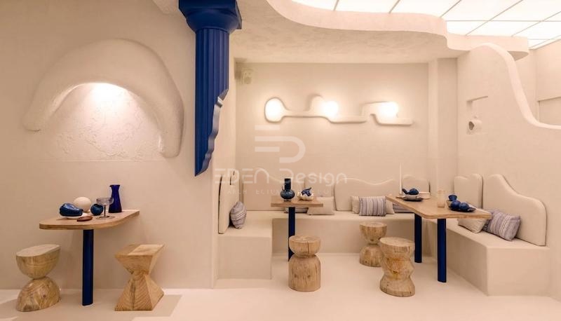 Phong cách Châu Âu được ứng dụng phổ biến trong thiết kế nội thất quán cafe