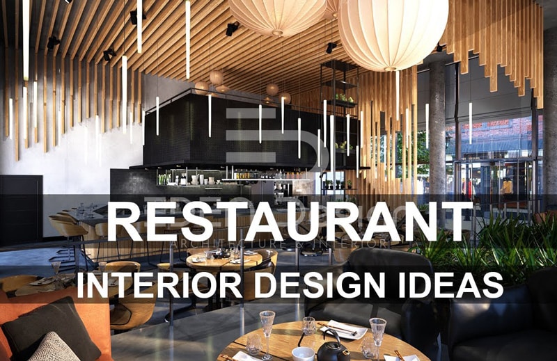 Các phong cách thiết kế nội thất nhà hàng đang là xu hướng