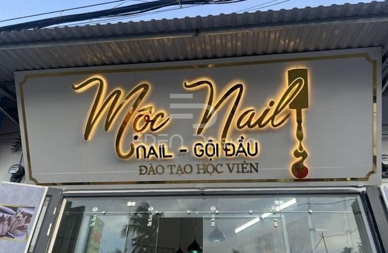 Mẫu bảng hiệu spa đẹp và đơn giản dành cho tiệm spa - nail