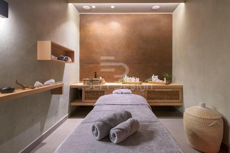 Ánh sáng là yếu tố quan trọng trong việc tạo nên không gian spa mini lý tưởng