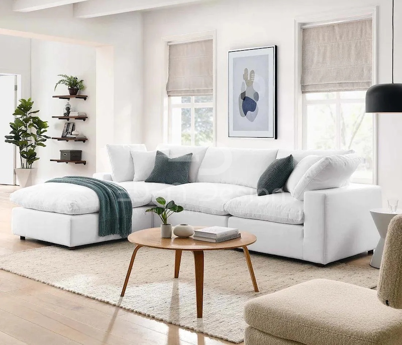 Chú ý nguyên tắc phối màu khi trang trí sofa phòng khách