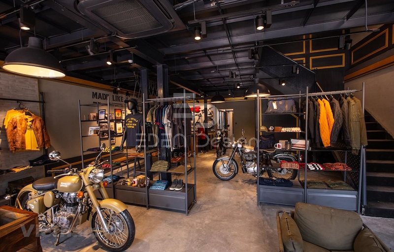 Phong cách Vintage cổ điển tạo điểm nhấn độc đáo cho showroom